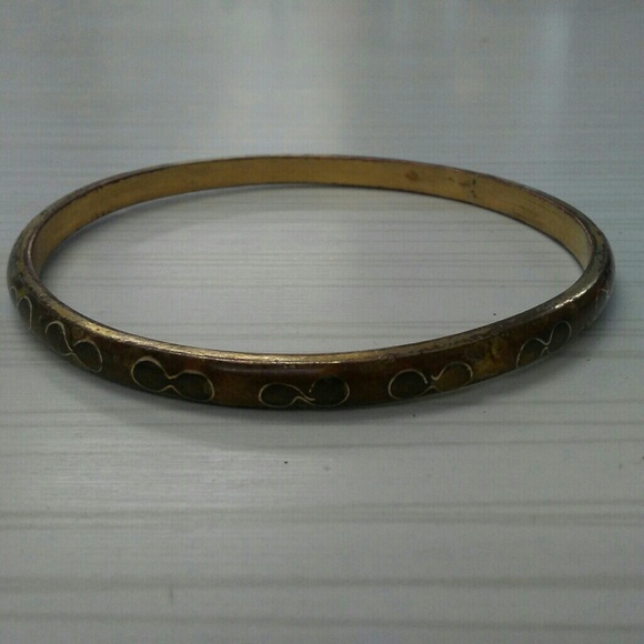 Vintage Cloisonne Bangle - Picture 1 of 4